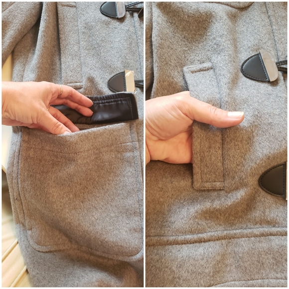 Nwt Express Heavy Long Winter Coat Small - Picture 5 of 8